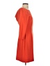 Gianni Bini Solid Orange Casual Dress Size 4 - photo 4