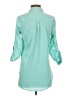 Truth NYC 100% Polyester Teal 3/4 Sleeve Blouse Size S - photo 2