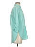 Truth NYC 100% Polyester Teal 3/4 Sleeve Blouse Size S - photo 4