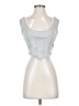 Assorted Brands Silver Sleeveless Top Size S - photo 1