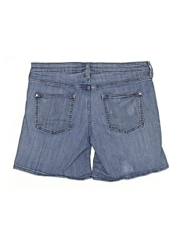 Pilcro and the Letterpress Denim Shorts (view 2)