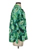Talbots Tropical Green Long Sleeve Button-Down Shirt Size S - photo 4