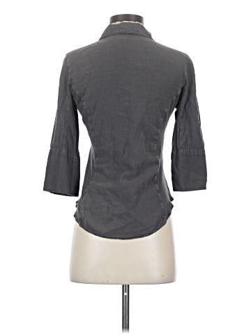 James Perse 3/4 Sleeve Button-Down Shirt (view 2)