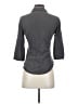 James Perse Gray 3/4 Sleeve Button-Down Shirt Size Sm (1) - photo 2