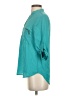 Assorted Brands 100% Polyester Teal 3/4 Sleeve Blouse Size S - photo 5