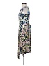 BCBGMAXAZRIA Floral Blue Cocktail Dress Size S - photo 5