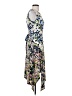 BCBGMAXAZRIA Floral Blue Cocktail Dress Size S - photo 4