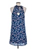 Blue Rain 100% Polyester Paisley Blue Casual Dress Size M - photo 2