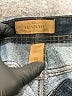 Hannah Chevron-herringbone Blue Jeans Size 12 - photo 7