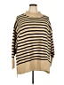 A New Day Stripes Gold Pullover Sweater Size 2X - photo 1