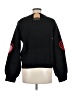 Main Strip Hearts Black Pullover Sweater Size M - photo 2