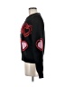 Main Strip Hearts Black Pullover Sweater Size M - photo 5