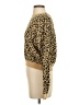 Divided by H&M 100% Acrylic Animal Print Gold Pullover Sweater Size S - photo 5