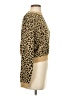 Divided by H&M 100% Acrylic Animal Print Gold Pullover Sweater Size S - photo 4
