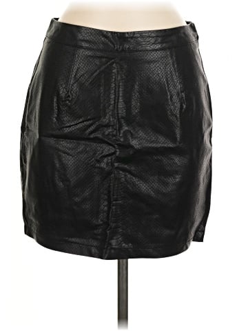 Stella Luce Faux Leather Skirt (view 1)
