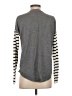 French Connection Stripes Gray Pullover Sweater Size S - photo 2