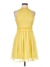 Zara Basic Solid Yellow Cocktail Dress Size M - photo 1