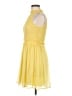 Zara Basic Solid Yellow Cocktail Dress Size M - photo 5