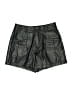 Free People 100% Viscose Metallic Black Shorts Size 0 - photo 1
