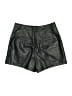 Free People 100% Viscose Metallic Black Shorts Size 0 - photo 2
