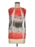 Sushiflower 100% Polyester Red Sleeveless Blouse Size M - photo 1