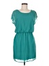 City Triangles 100% Polyester Solid Teal Casual Dress Size M - photo 1