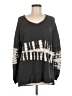 T Party Tie-dye Gray Pullover Sweater Size M - photo 1