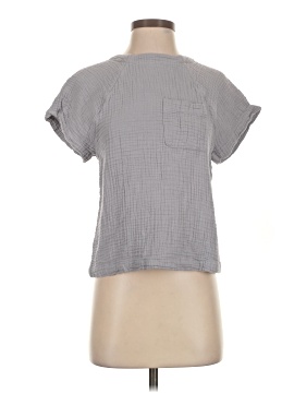 Madewell Lightspun Renwood Button-Back Top (view 1)