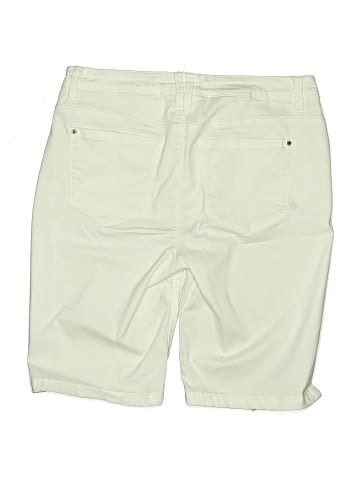 Curve Appeal Khaki Shorts (view 2)