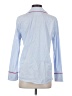 MAISON DU SOIR Blue Long Sleeve Blouse Size S - photo 2