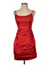 STACEES Solid Red Cocktail Dress Size 0 - photo 1