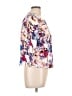Coldwater Creek Print White Jacket Size 12 - photo 4