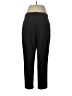 MNG 100% Polyester Solid Black Dress Pants Size 10 - photo 2