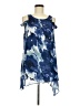 Soft Surroundings 100% Polyester Blue Sleeveless Blouse Size M - photo 1