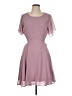 Lulus 100% Polyester Solid Purple Cocktail Dress Size L - photo 1