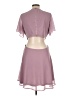 Lulus 100% Polyester Solid Purple Cocktail Dress Size L - photo 2