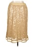 Chit Chat 100% Polyester Gold Formal Skirt Size XL - photo 2