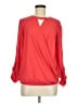 Ro & De 100% Polyester Red Long Sleeve Blouse Size M - photo 1