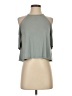 Assorted Brands Gray Short Sleeve Top Size XS - photo 1