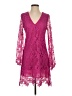 Sugar Lips 100% Polyester Burgundy Cocktail Dress Size S - photo 1