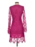 Sugar Lips 100% Polyester Burgundy Cocktail Dress Size S - photo 2