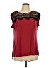 Hybrid Burgundy Short Sleeve Top Size L - photo 1