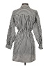 Express Stripes Gray Casual Dress Size XS - photo 2