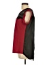 Hybrid Burgundy Short Sleeve Top Size L - photo 5