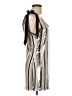 Dance & Marvel 100% Polyester Silver Casual Dress Size M - photo 4