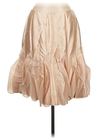 Teri Jon by Rickie Freeman Silk Skirt (view 1)
