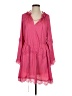 BCBGMAXAZRIA 100% Polyester Pink Casual Dress Size 4 - photo 1