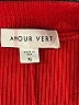 Amour Vert Solid Red Casual Skirt Size XL - photo 4