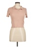 Primark Tan Short Sleeve Polo Size M - photo 1