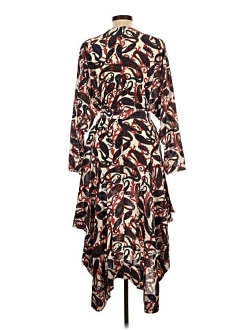 Chloé Silk Paisley Print Dress (view 2)